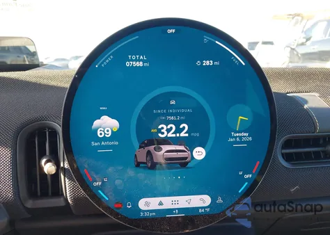 2025 Mini Hardtop Cooper S z USA, uszkodzony, nr VIN WMW23GD03S2W34684